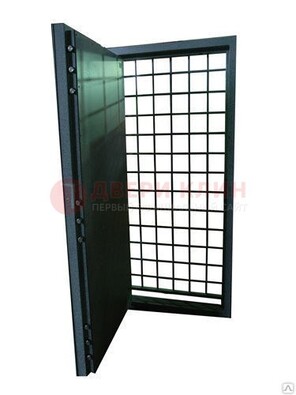Темная стальная бронированная дверь с нитроэмалью ДБ-4 в Электростали