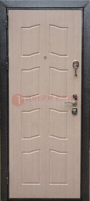 Легкая металлическая дверь с МДФ ДМ-109 в Электростали