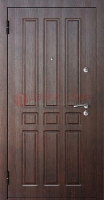 Простая металлическая дверь с МДФ МД-44 в Электростали