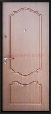 Светлая железная дверь с МДФ ДМ-87 в дом из бруса в Электростали