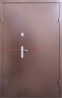 Стальная дверь с порошковым покрытием Медный Антик ДП-215 в Электростали