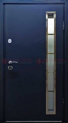 Металлическая дверь с порошковым покрытием и МДФ Белый дуб ДП-219 в Электростали
