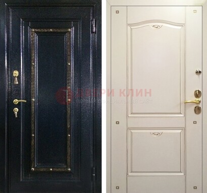 Входная дверь Дверь с золотистым декором ДПР-3 в Кингисеппе