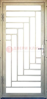 Железная решетчатая дверь с узором ДР-41 в Электростали