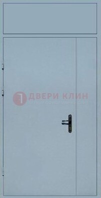 Белая тамбурная дверь ДТМ-13 в Электростали