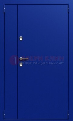 Синяя тамбурная дверь ДТМ-23 в Волгограде