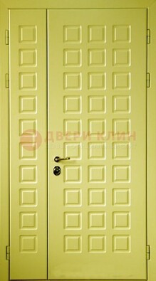 Салатовая тамбурная дверь ДТМ-28 в Электростали