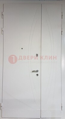 Белая тамбурная дверь ДТМ-31 в Электростали