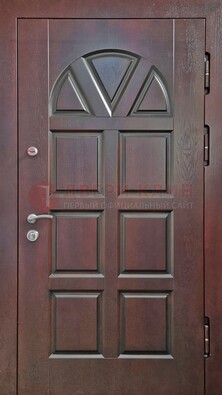 Уличная стальная дверь с виноритом ДВТ-166 в Электростали